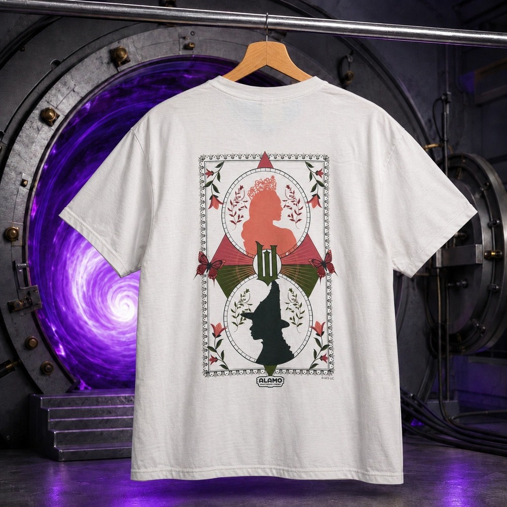 Comfort Colors Wicked Alamo Drafthouse Graphic Tee White XL Boxy Fit Cotton